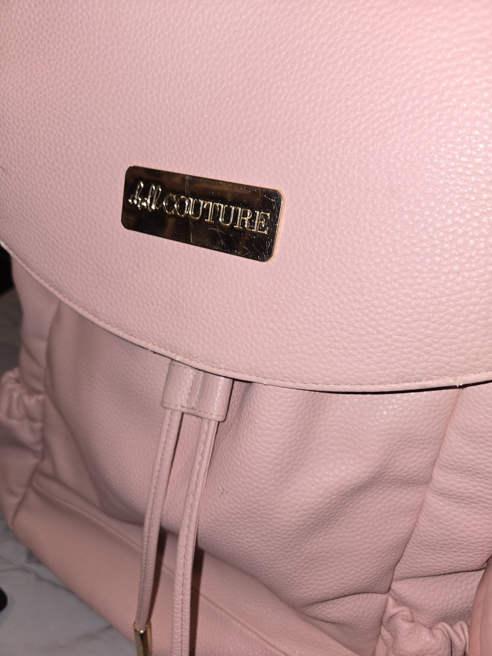 Chalk Couture Pink Backpack Tote